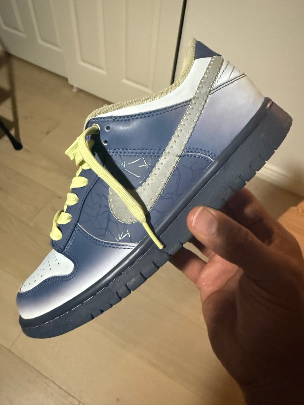 Nike Dunk Low Halloween “I Am Fearless” Sneakers - Size 6.5Y / 8W - Clean